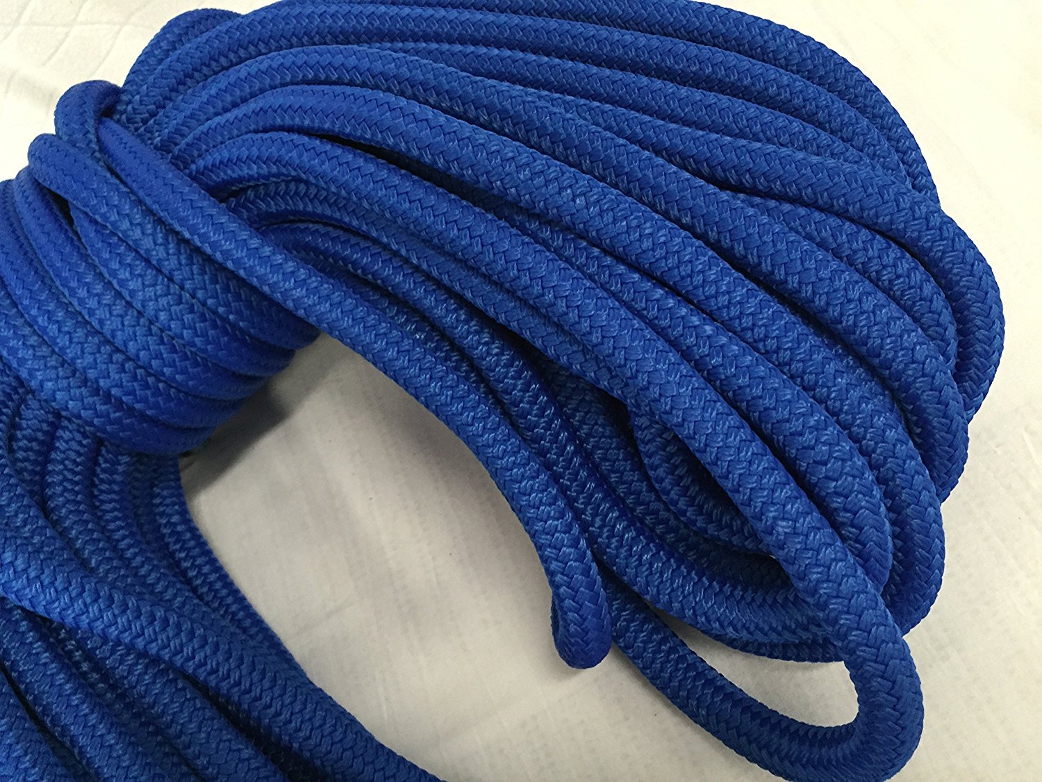 5/8 Double Braided Nylon Rope, Blue, 100 ft 